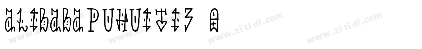 AlibabaPuHuiTi_3_ _8字体转换
